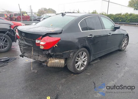 2013 Hyundai Genesis 3.8 из США, поврежденный, VIN KMHGC4DD8DU253541